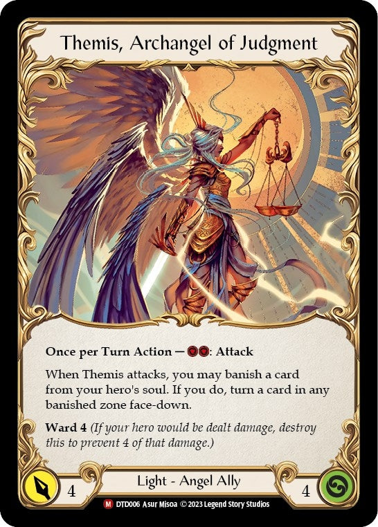 Image for Figment of Judgment // Themis, Archangel of Judgment [Dusk till Dawn]
