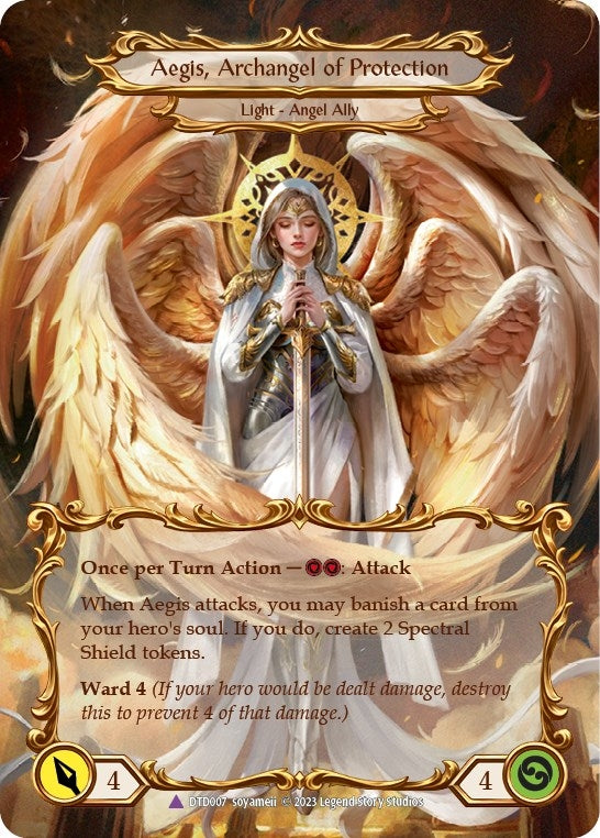 Image for Figment of Protection // Aegis, Archangel of Protection (Marvel) [Dusk till Dawn]