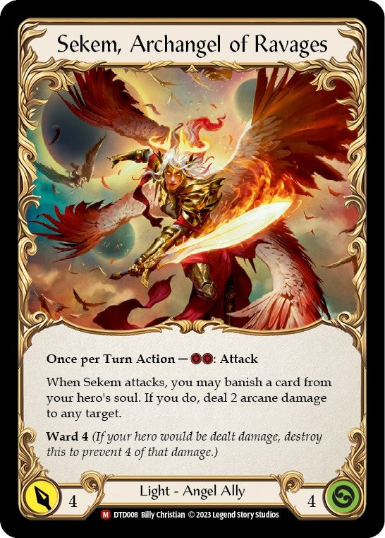 Image for Figment of Ravages // Sekem, Archangel of Ravages [Dusk till Dawn]