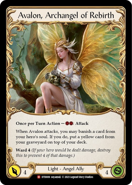 Image for Figment of Rebirth // Avalon, Archangel of Rebirth [Dusk till Dawn]
