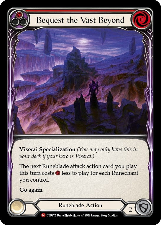 Image for Bequest the Vast Beyond [Dusk till Dawn]