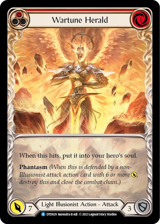 Image for Wartune Herald (Red) [Dusk till Dawn]