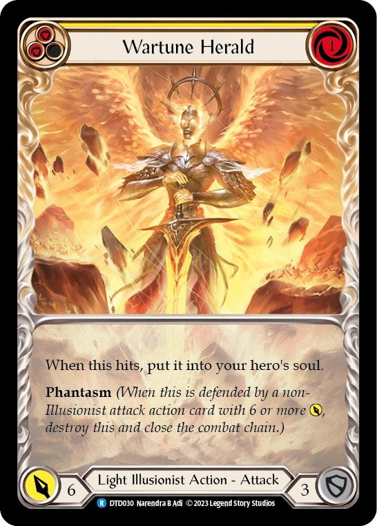 Image for Wartune Herald (Yellow) [Dusk till Dawn]