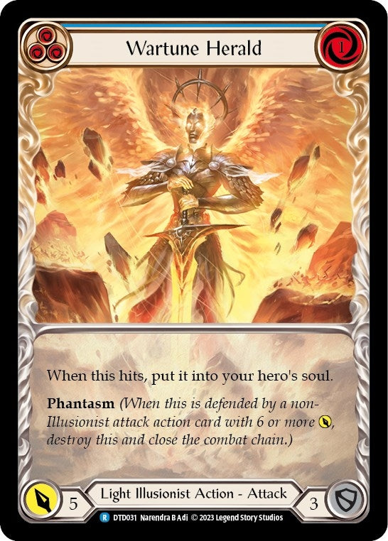 Image for Wartune Herald (Blue) [Dusk till Dawn]