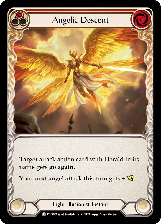 Image for Angelic Descent (Red) [Dusk till Dawn]