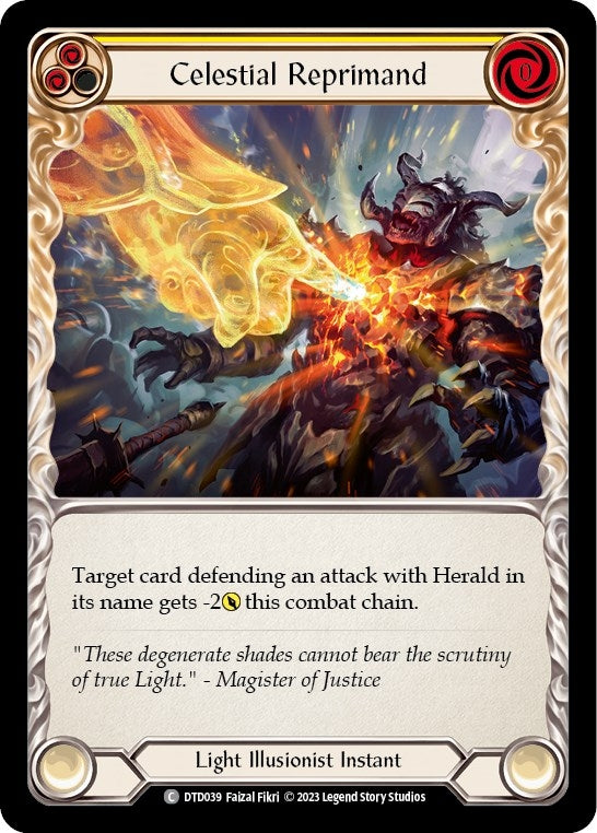 Image for Celestial Reprimand (Yellow) [Dusk till Dawn]