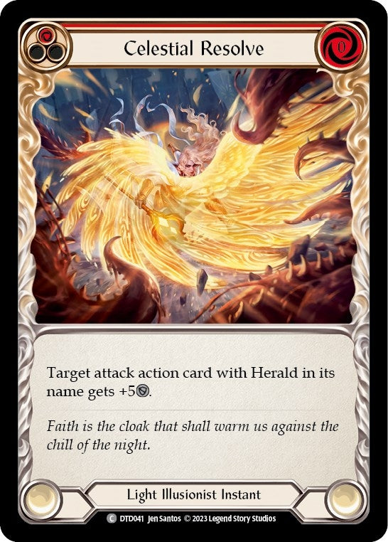 Image for Celestial Resolve (Red) [Dusk till Dawn]