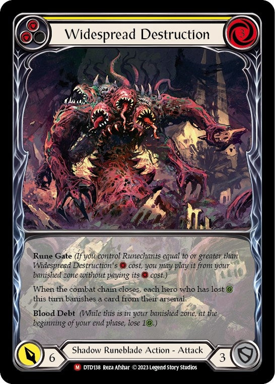Image for Widespread Destruction (Extended Art) [Dusk till Dawn]