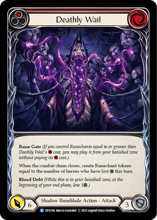 Image for Deathly Wail (Red) [Dusk till Dawn]