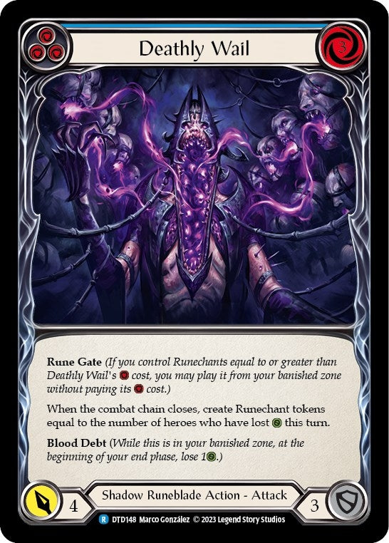 Image for Deathly Wail (Blue) [Dusk till Dawn]