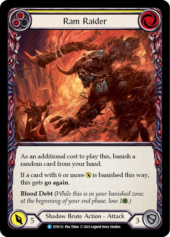 Image for Ram Raider (Yellow) [Dusk till Dawn]