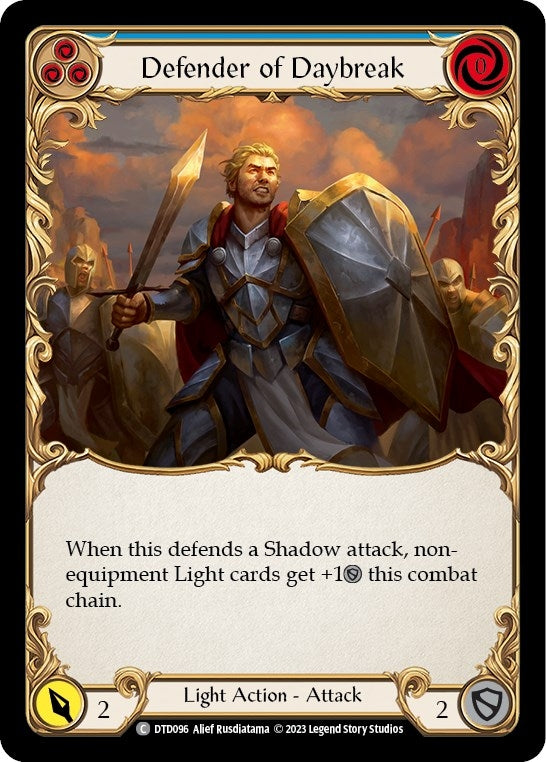 Image for Defender of Daybreak (Blue) [Dusk till Dawn]