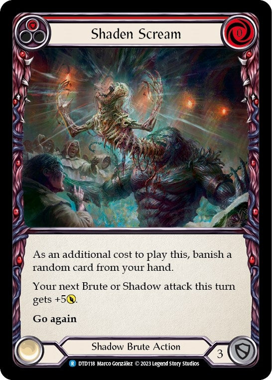 Image for Shaden Scream (Red) [Dusk till Dawn]