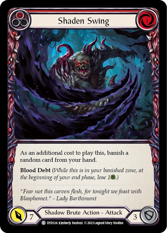 Image for Shaden Swing (Red) [Dusk till Dawn]