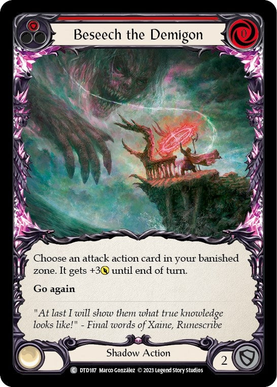 Image for Beseech the Demigon (Red) [Dusk till Dawn]