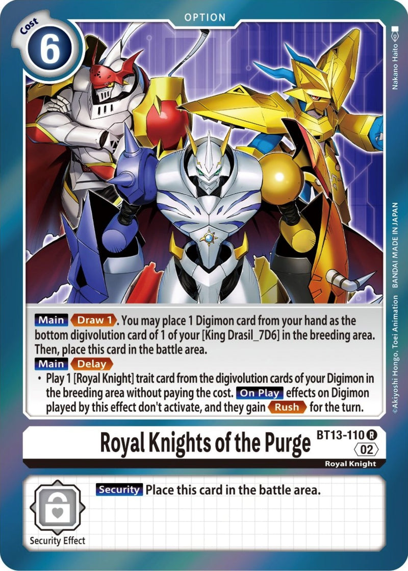 Image for Royal Knights of the Purge [Versus Royal Knights]