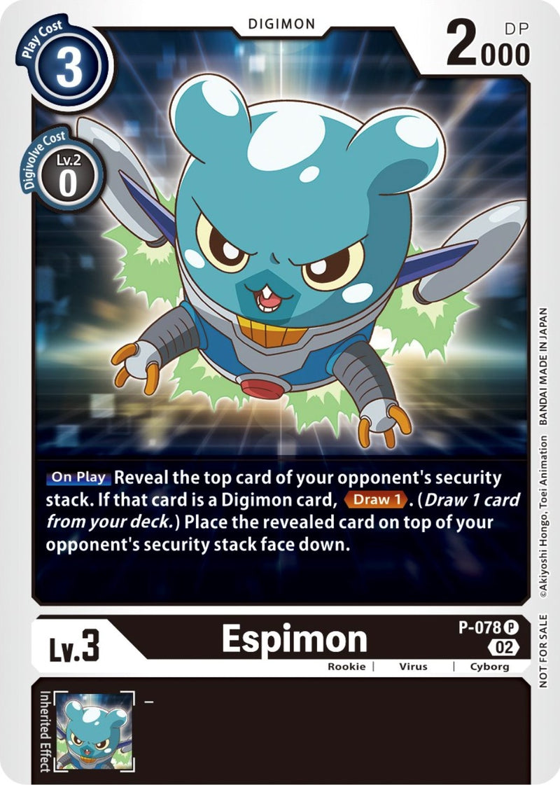 Image for Espimon - P-078 (Versus Royal Knight Booster Pre-Release) [Digimon Promotion Cards]