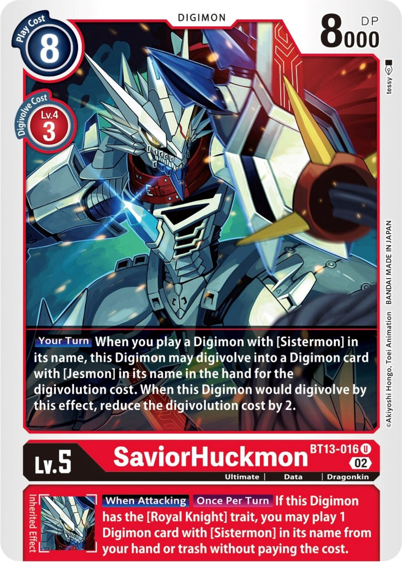 Image for SaviorHuckmon [Versus Royal Knights]