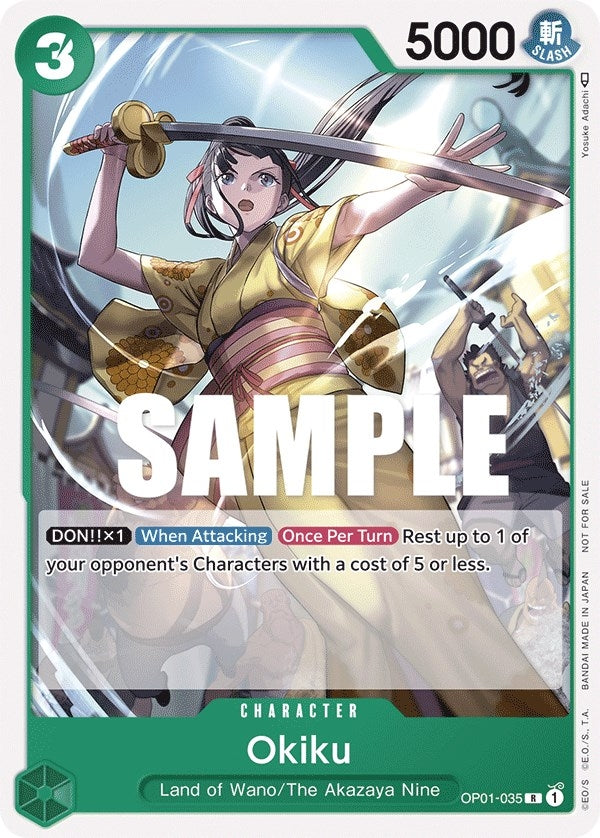 Okiku (Tournament Pack Vol. 4) (OP01-035) [OP-PR]