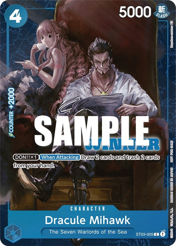 Dracule Mihawk Winner Pack Vol 4 (ST03-005) [OP-PR]