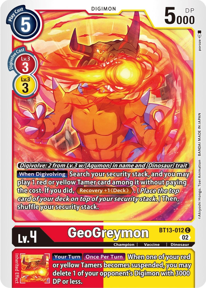Image for Geogreymon [Versus Royal Knights]