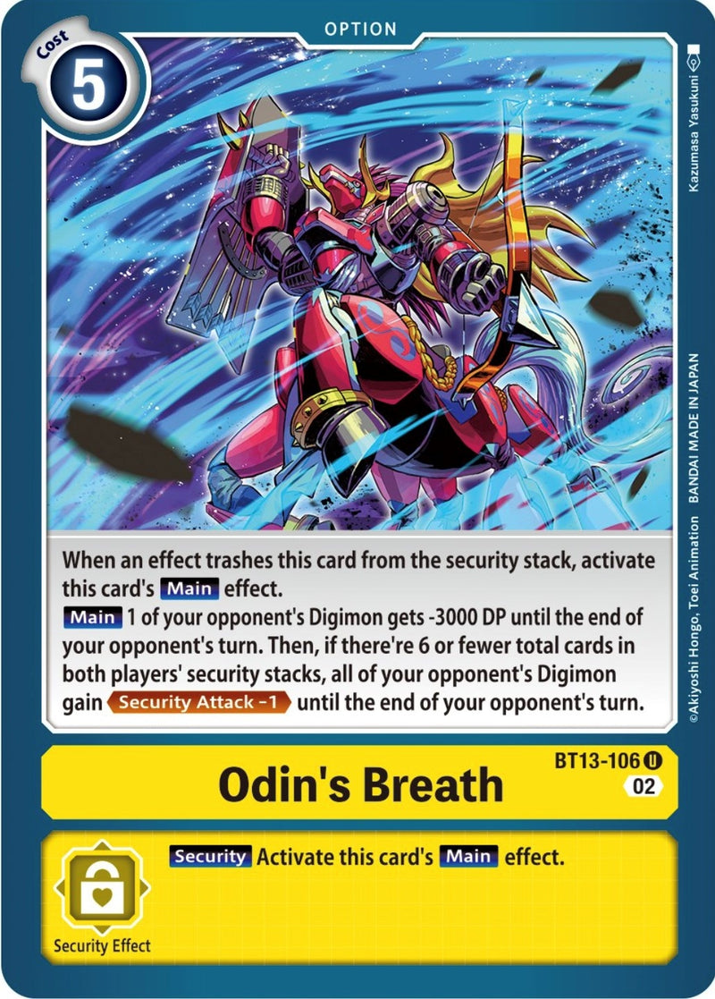 Image for Odin's Breath [Versus Royal Knights]