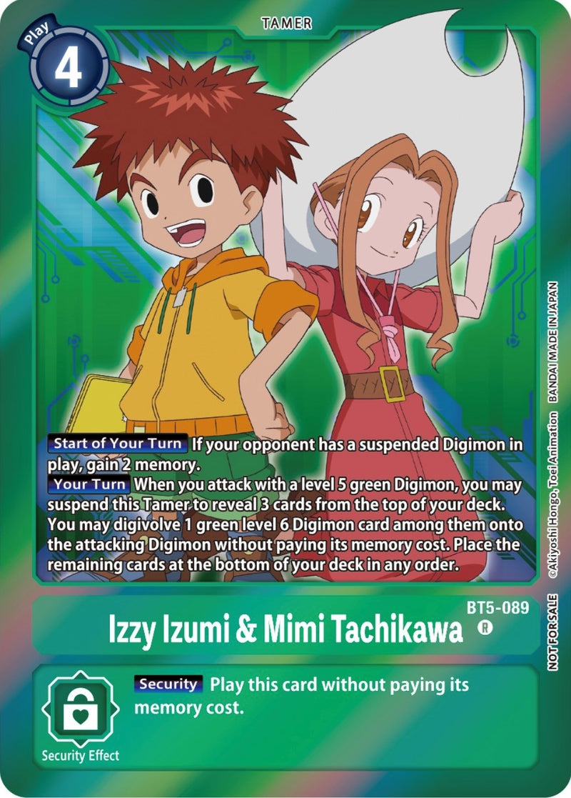 Image for Izzy Izumi & Mimi Tachikawa (Event Pack 5) [Battle of Omni]