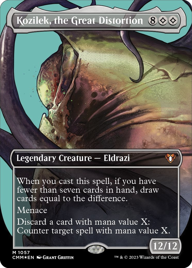 Kozilek the Great Distortion Textured Foil (1057) [CMM]
