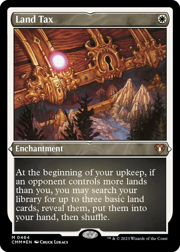 Land Tax Foil Etched (464) [CMM]