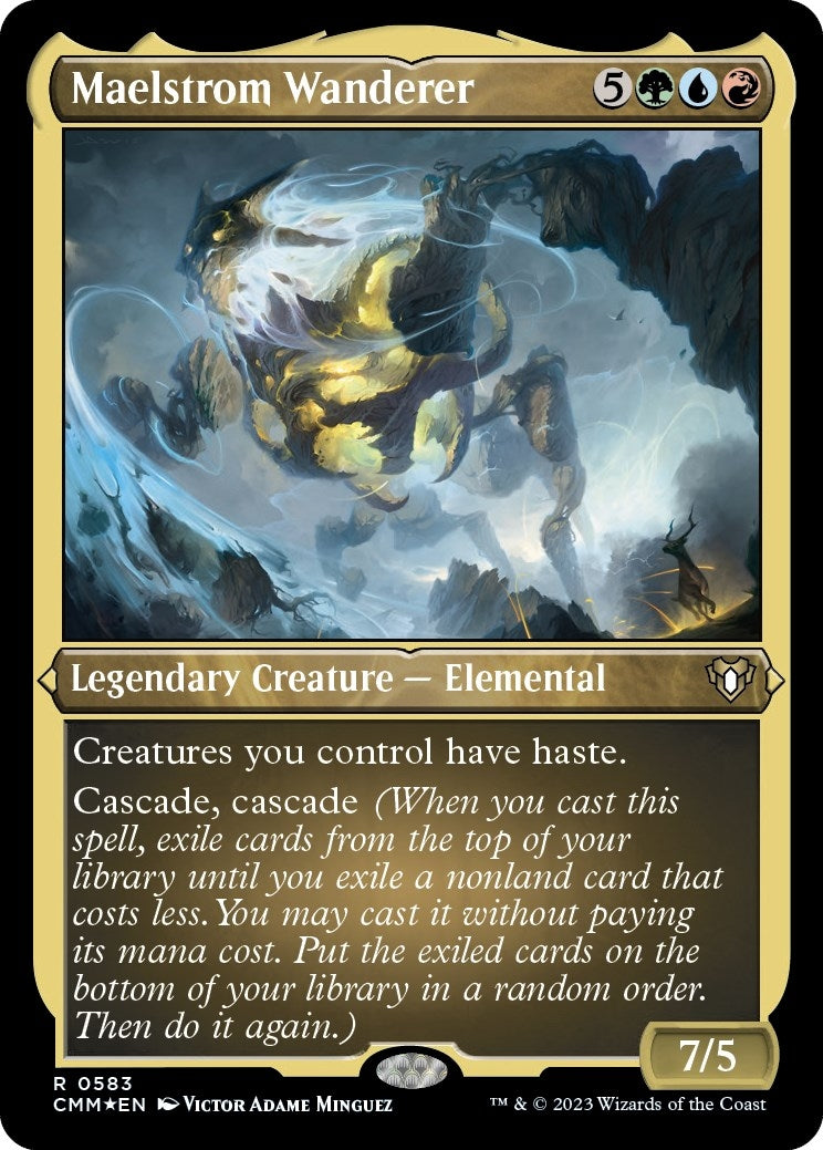 Maelstrom Wanderer Foil Etched (583) [CMM]