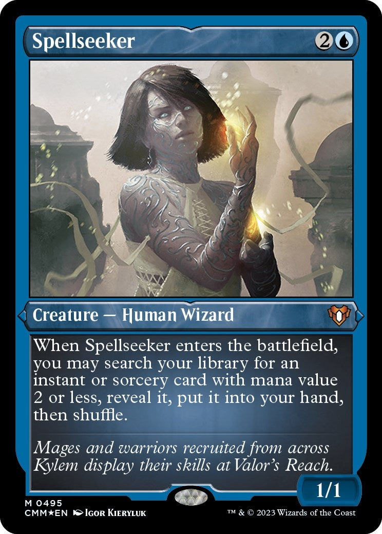 Spellseeker Foil Etched (495) [CMM]