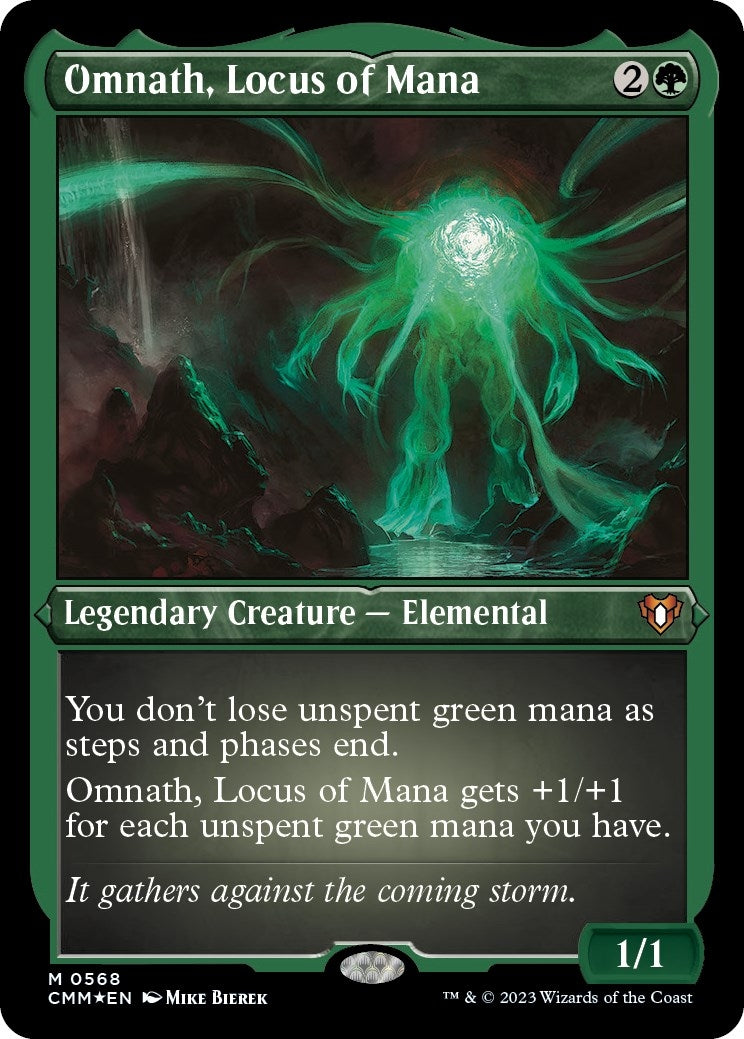 Omnath Locus of Mana Foil Etched (568) [CMM]