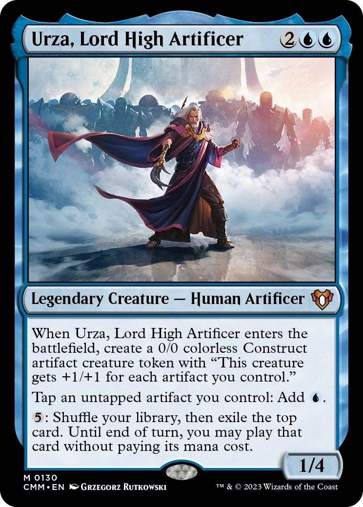 Urza Lord High Artificer (130) [CMM]