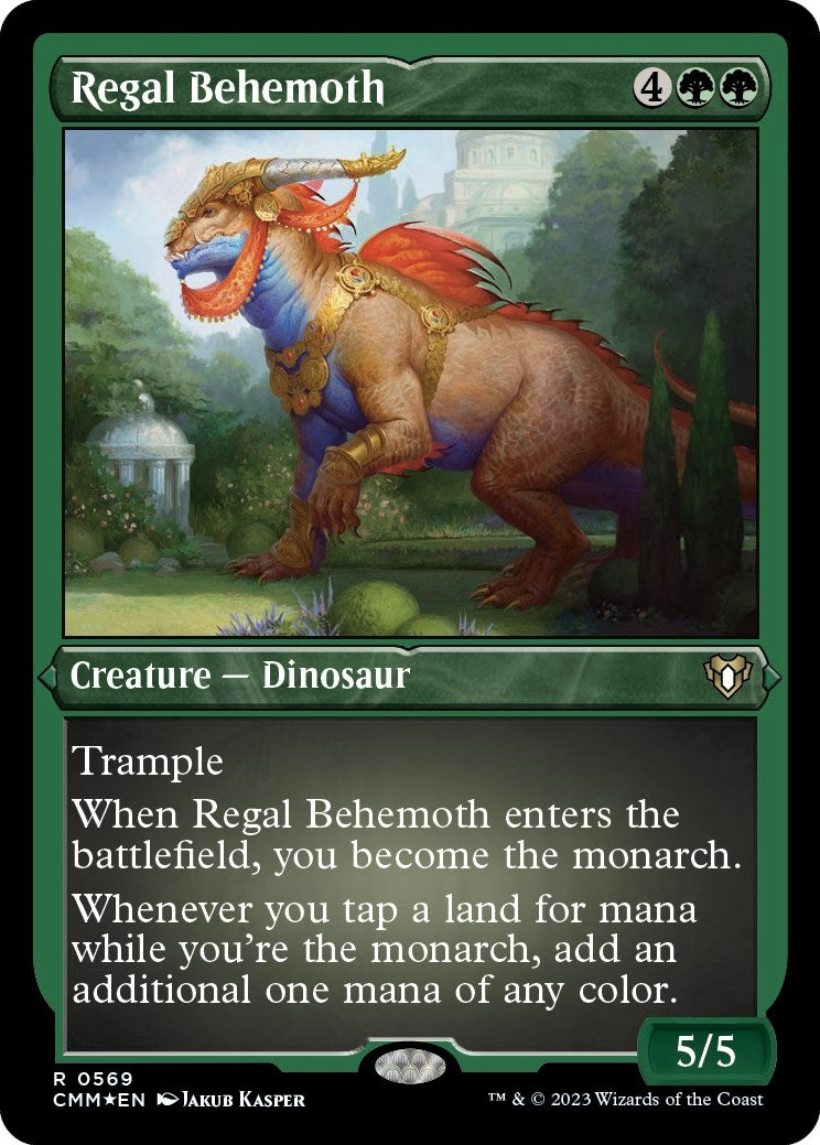 Regal Behemoth Foil Etched (569) [CMM]