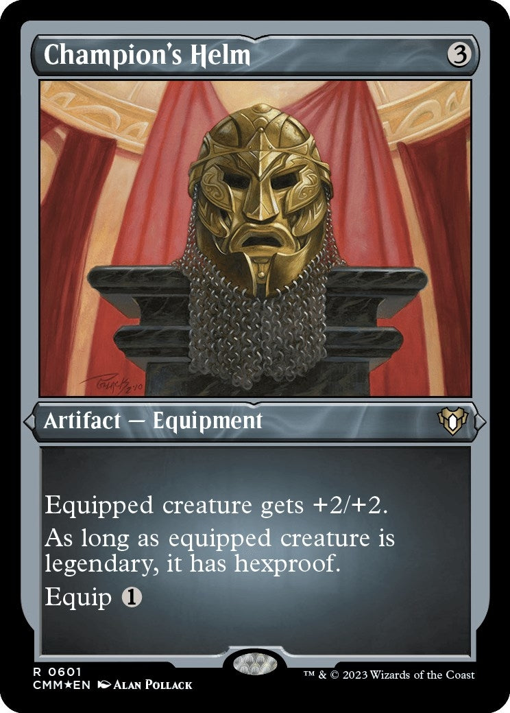 Champions Helm Foil Etched (601) [CMM]