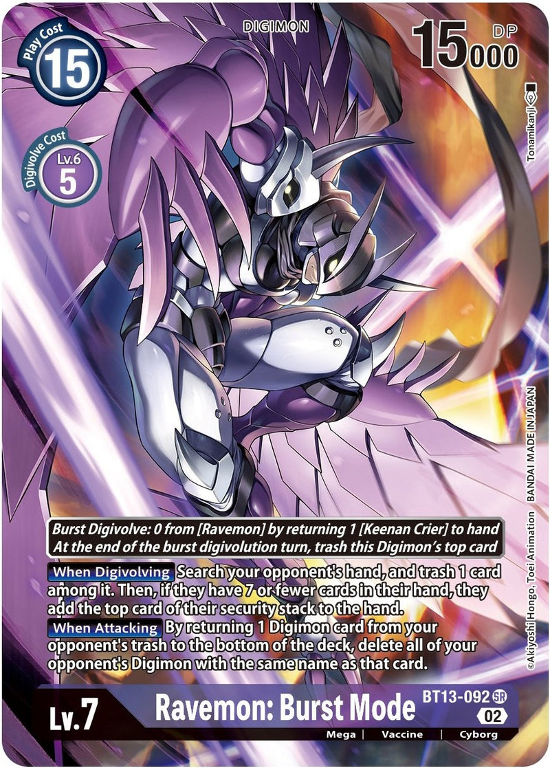 Image for Ravemon: Burst Mode (Alternate Art) [Versus Royal Knights]