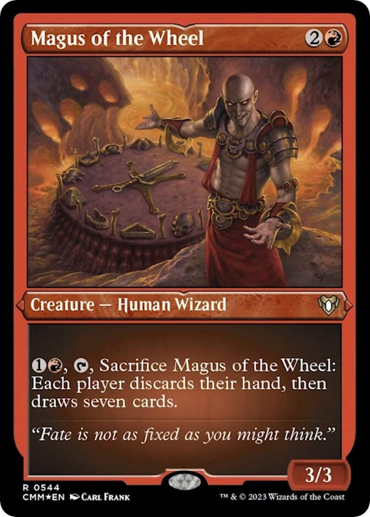 Magus of the Wheel Foil Etched (544) [CMM]