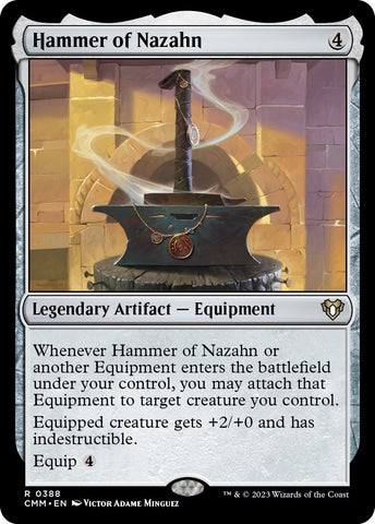 Hammer of Nazahn [Commander Masters]