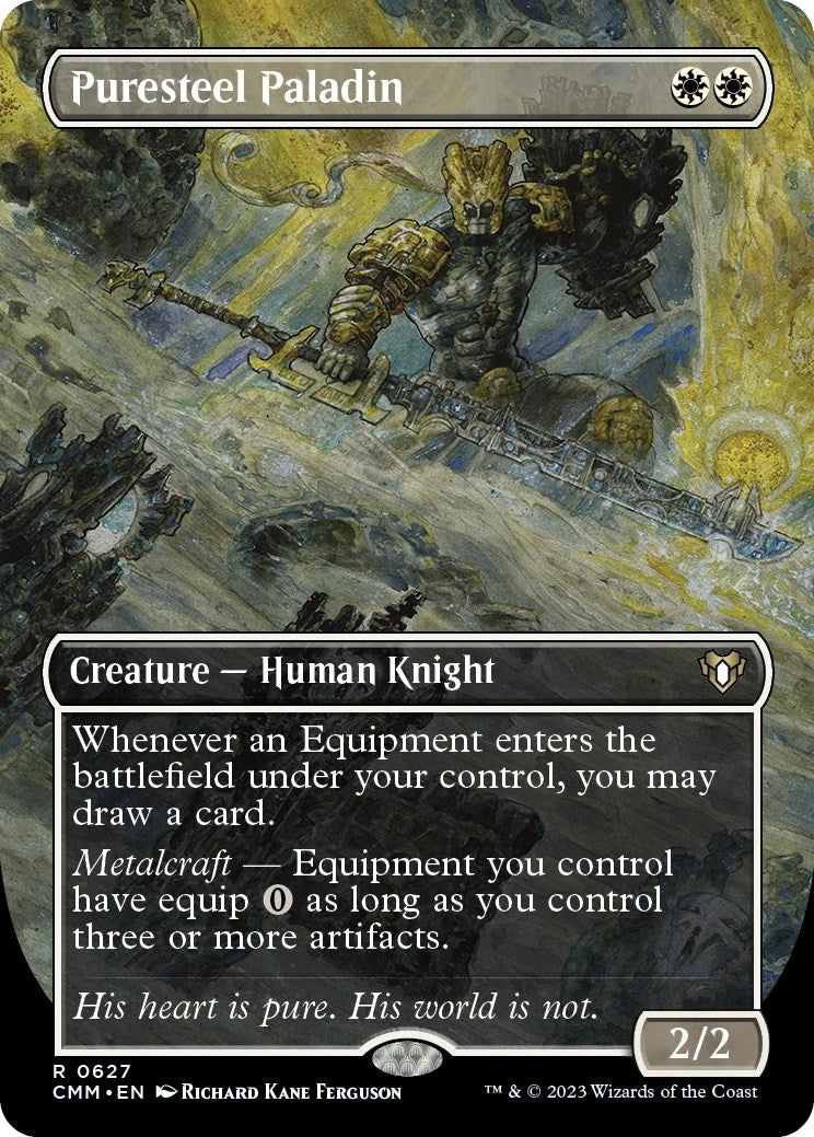Puresteel Paladin Borderless (627) [CMM]