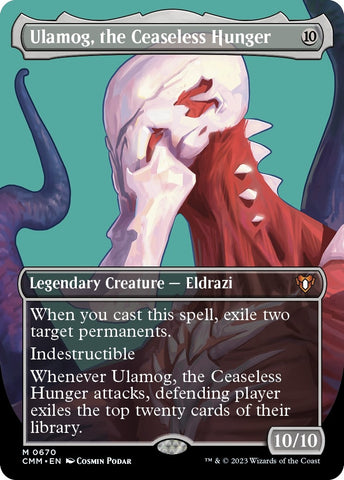 Ulamog the Ceaseless Hunger Borderless (670) [CMM]