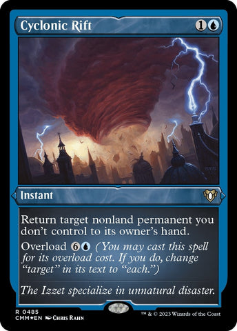Cyclonic Rift Foil Etched (485) [CMM]