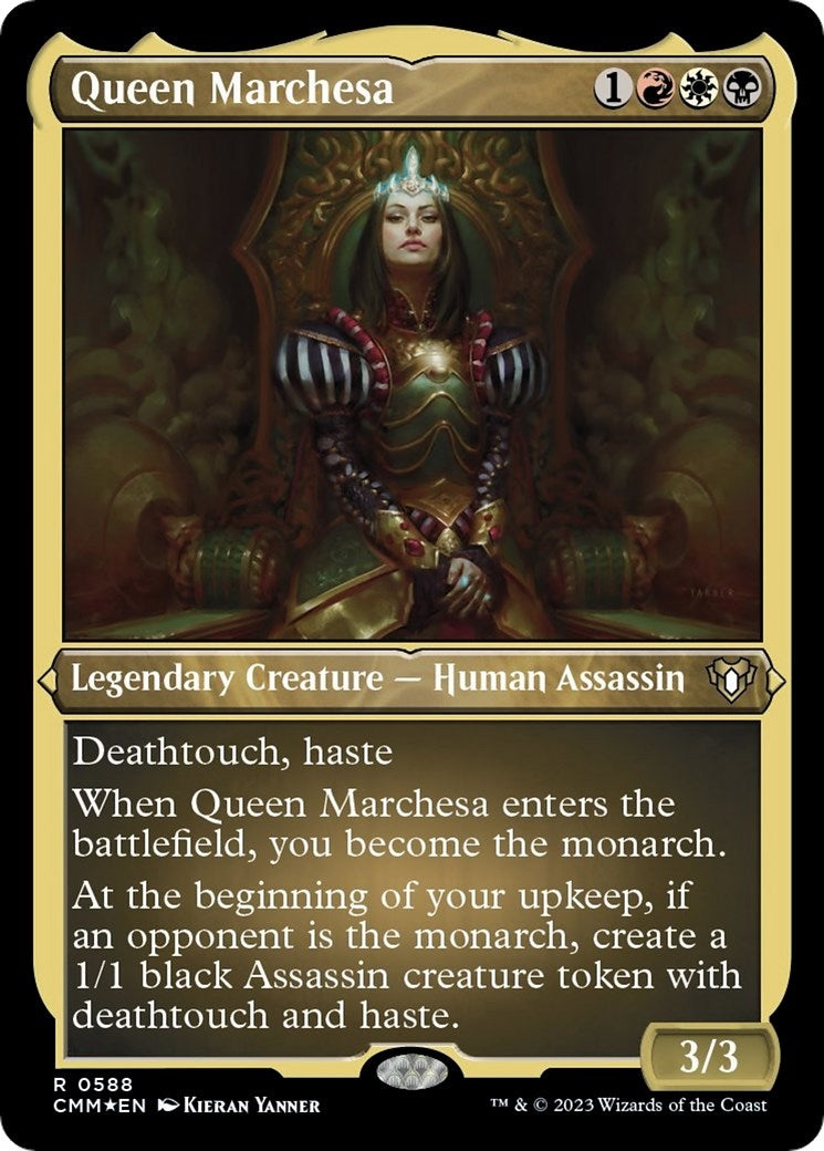 Queen Marchesa Foil Etched (588) [CMM]