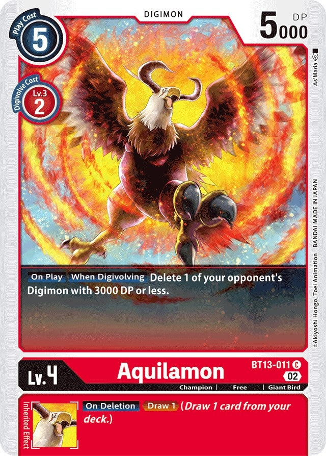 Image for Aquilamon [Versus Royal Knights]