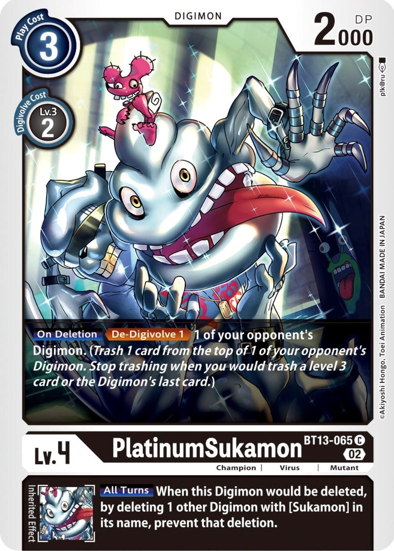 Image for PlatinumSukamon [Versus Royal Knights]