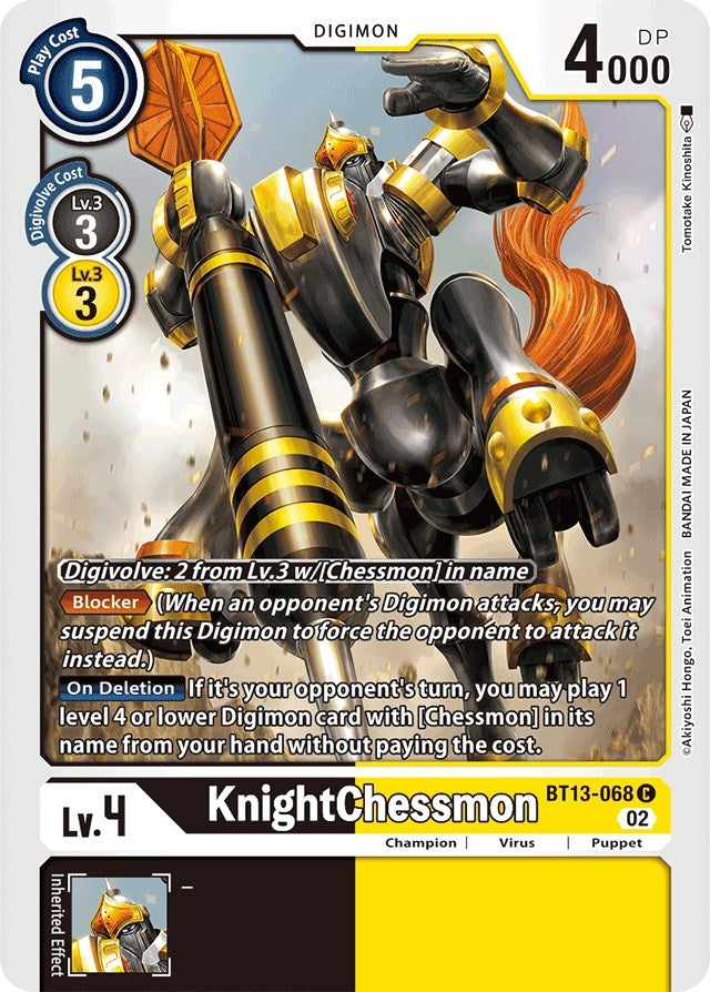 Image for KnightChessmon BT13-068 [Versus Royal Knights]