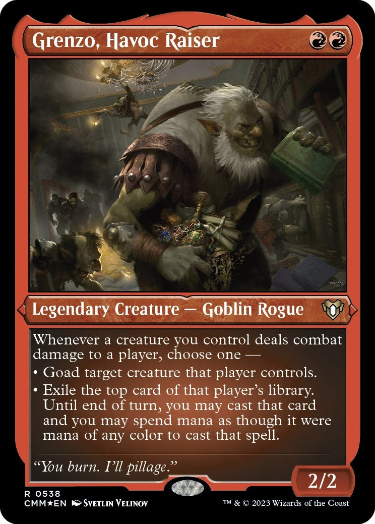 Grenzo Havoc Raiser Foil Etched (538) [CMM]
