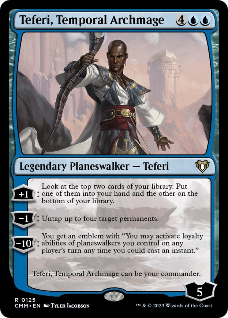 Teferi Temporal Archmage (125) [CMM]