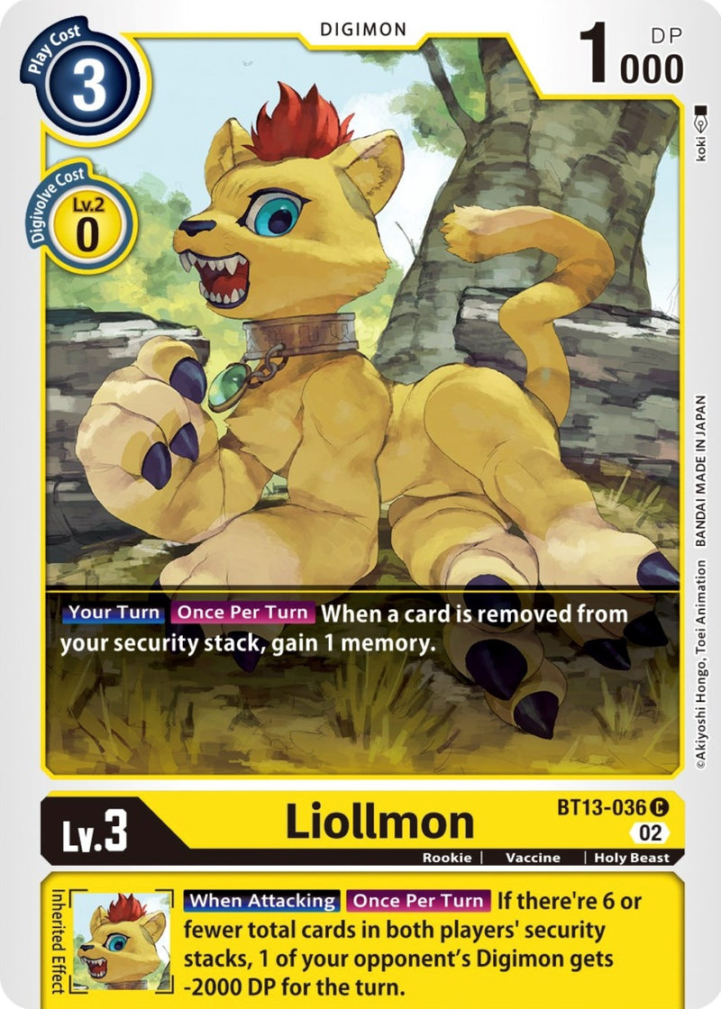 Image for Liollmon [Versus Royal Knights]