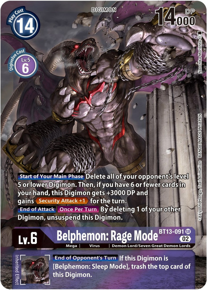 Image for Belphemon: Rage Mode (Alternate Art) [Versus Royal Knights]