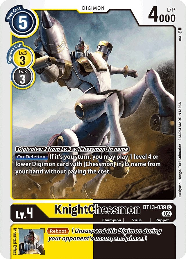 Image for KnightChessmon BT13-039 [Versus Royal Knights]